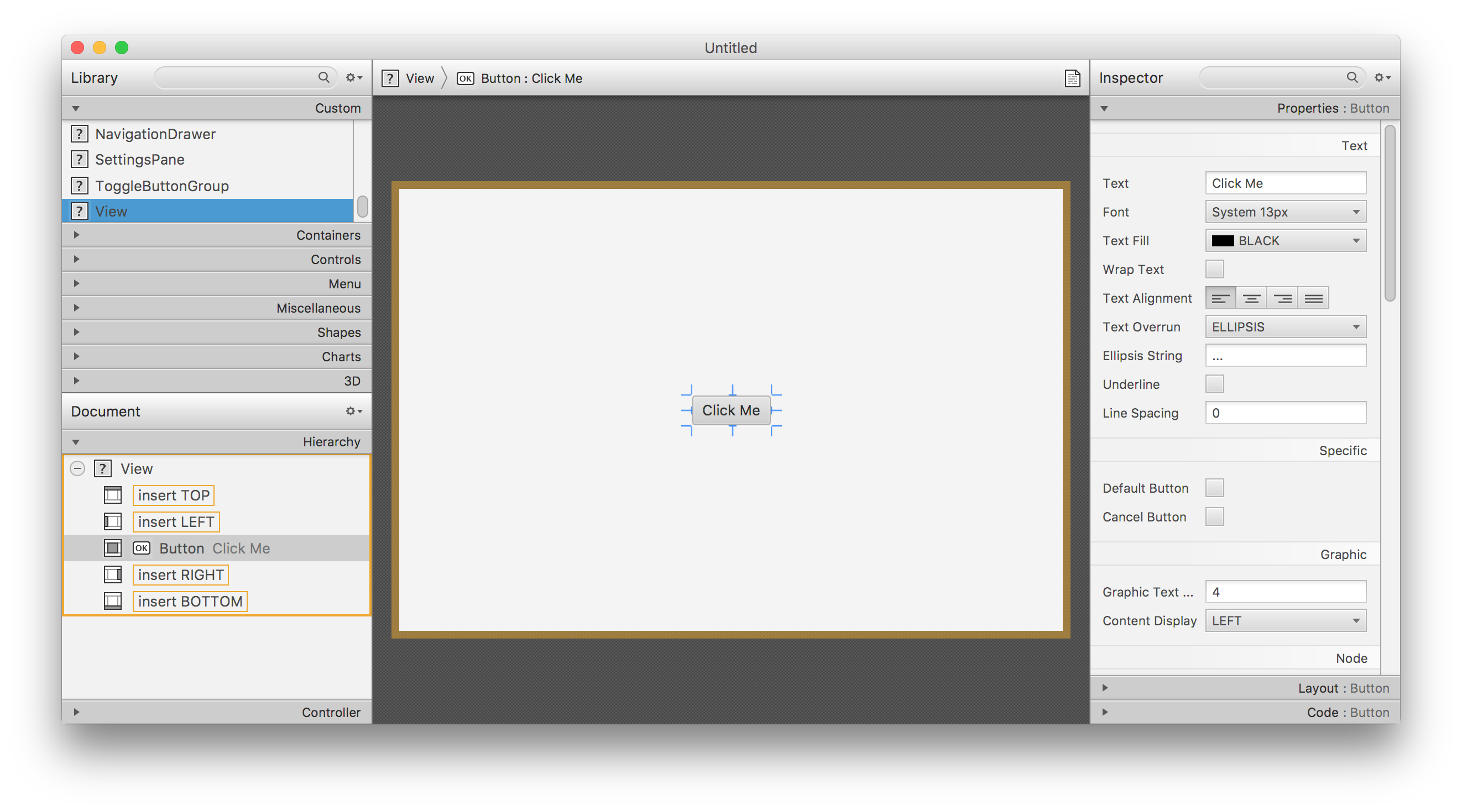 Using JavaFX UI Controls: Toggle Button