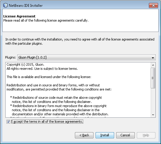 Plugin license