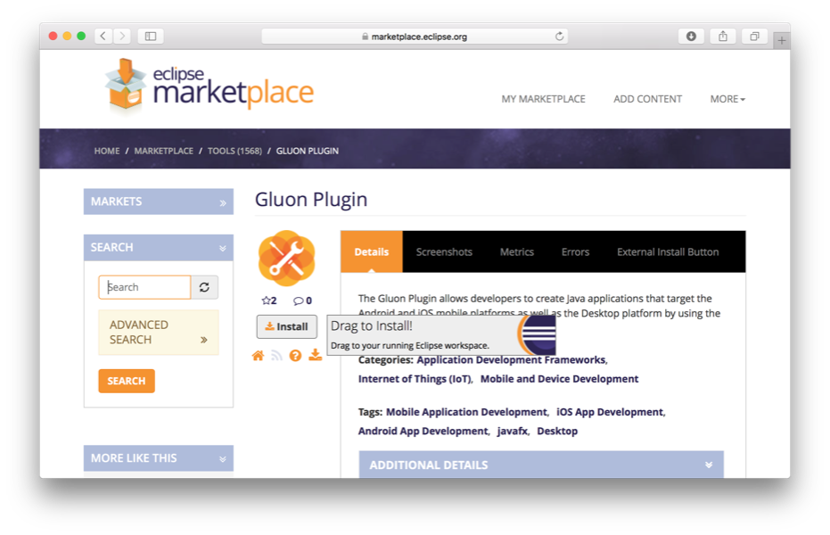 Eclipse Marketplace