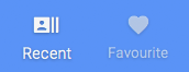 Screenshot of BottomNavigationButton