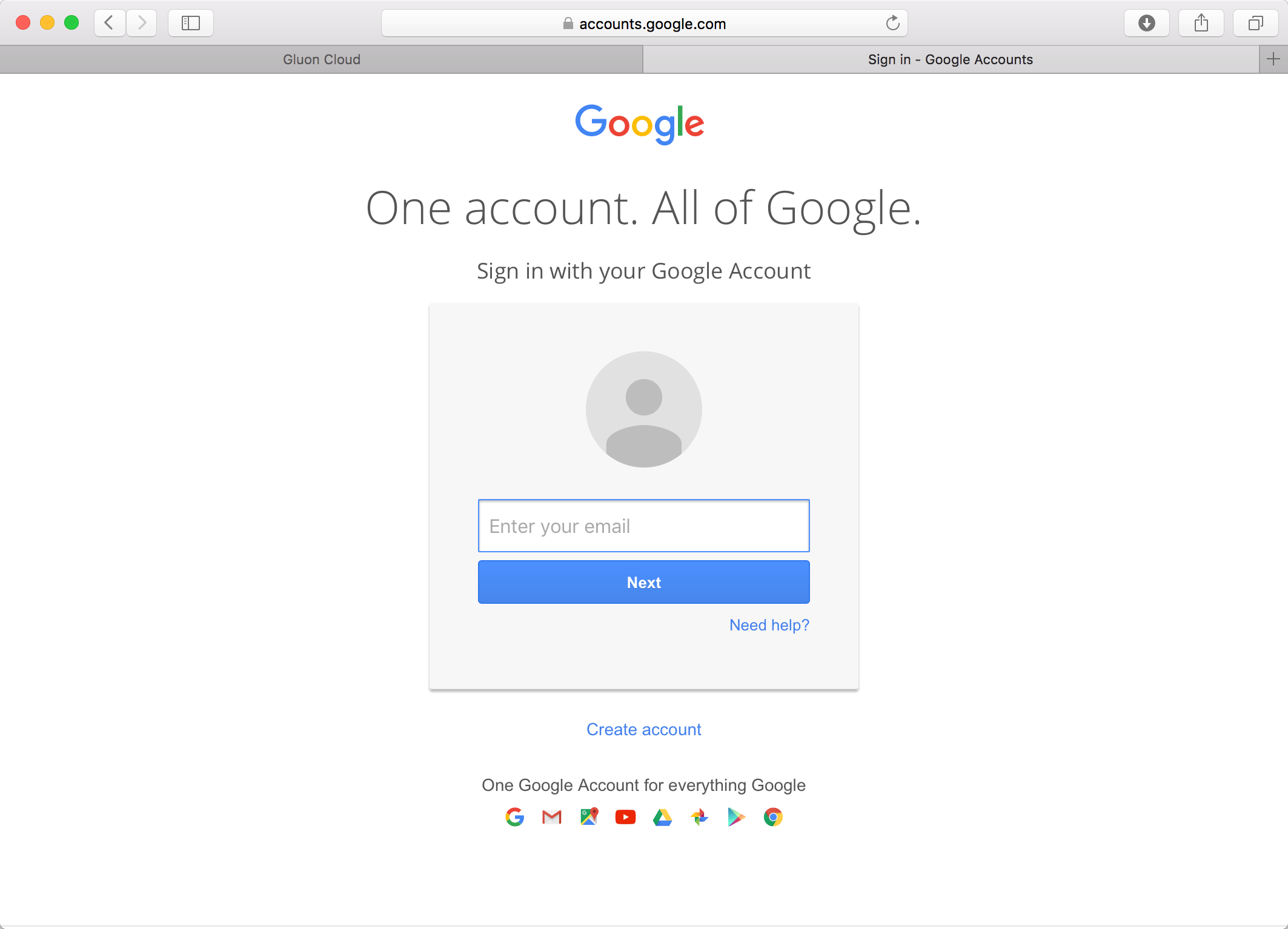 Sign in Google