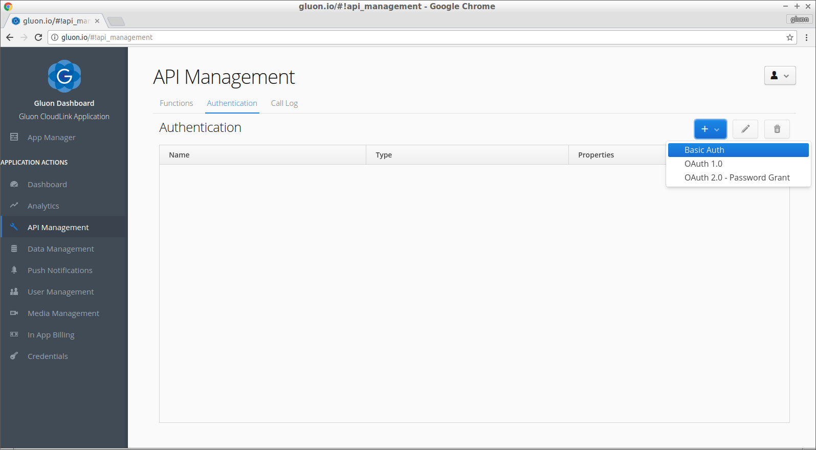 Api Management - authentication